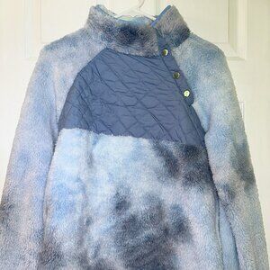 Women's size small blue fleece pullover
